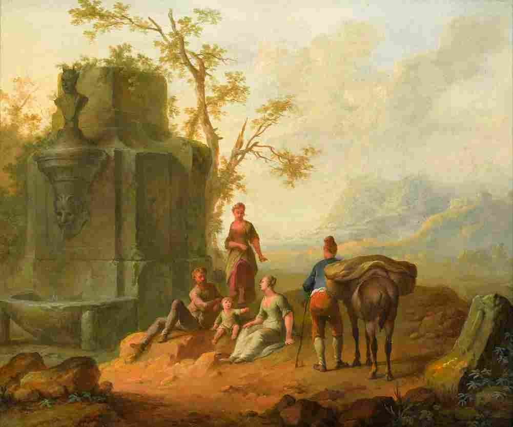 ferg a classical landscape Art A4 Photo Print