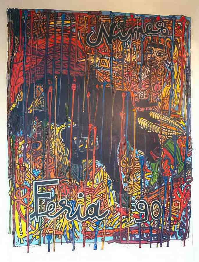 feriaNimesbyCombas Vintage Advert A4 Photo Print