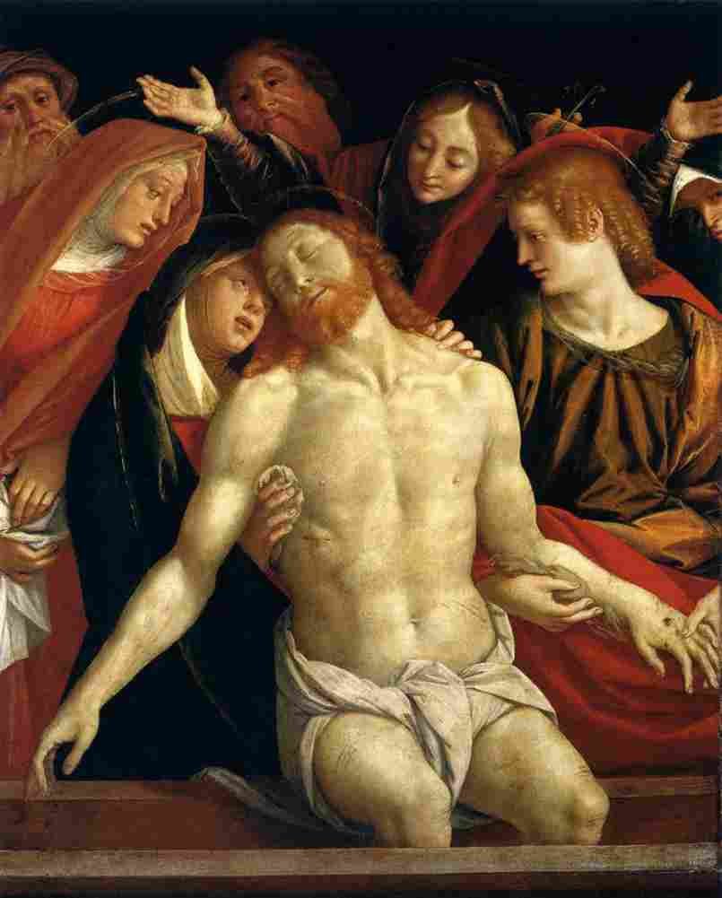 ferrari lamentation of christ Art A4 Photo Print