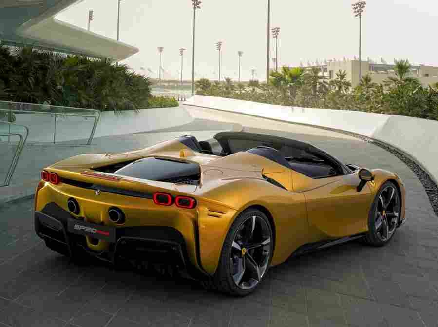 ferrari sf90 spider f173a 2020 6974 3 Car A4 Photo Print