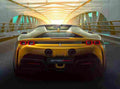 ferrari sf90 spider f173a 2020 6974 5 Car A4 Photo Print