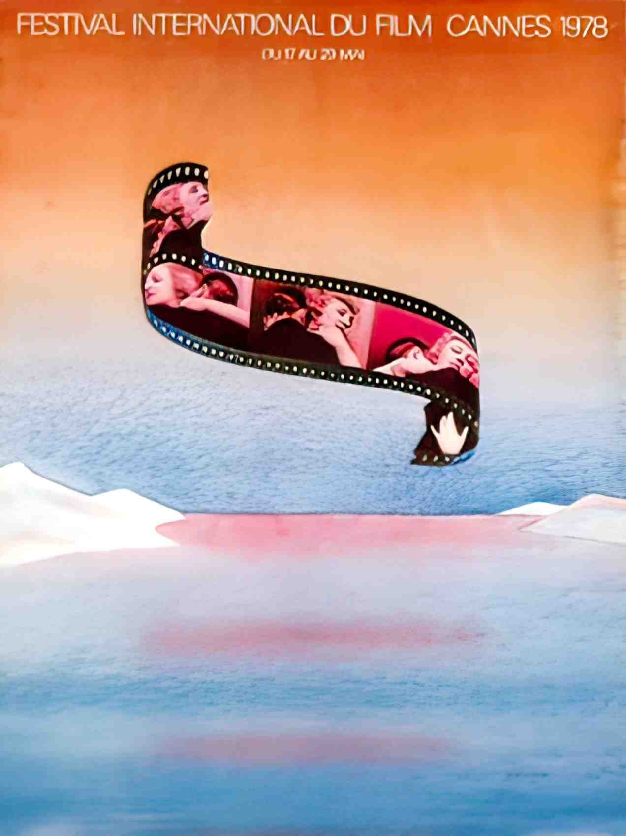 festival cannes 1978 Advert A4 Photo Print