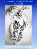 festival cannes 1989 Advert A4 Photo Print