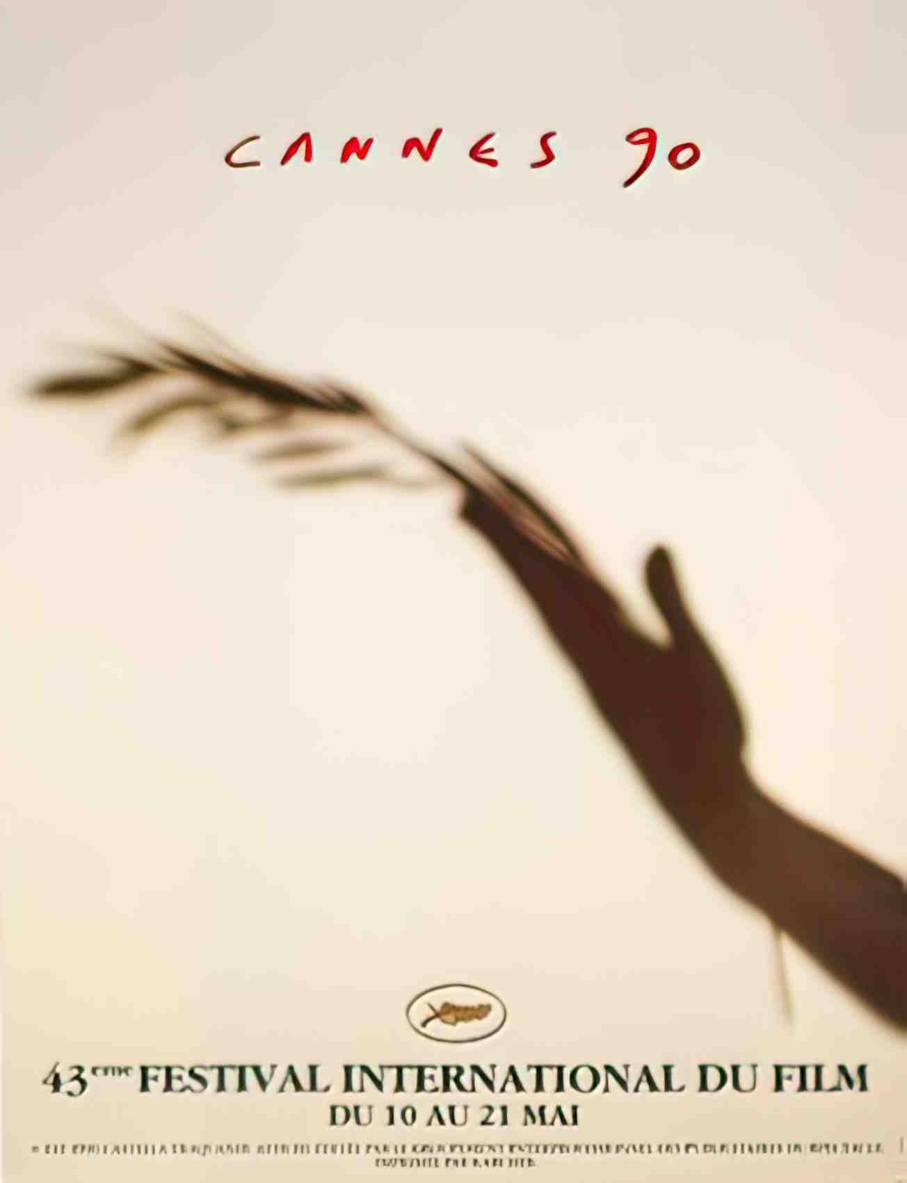 festival cannes 1990 Advert A4 Photo Print