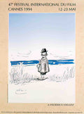 festival cannes 1994 A Advert A4 Photo Print