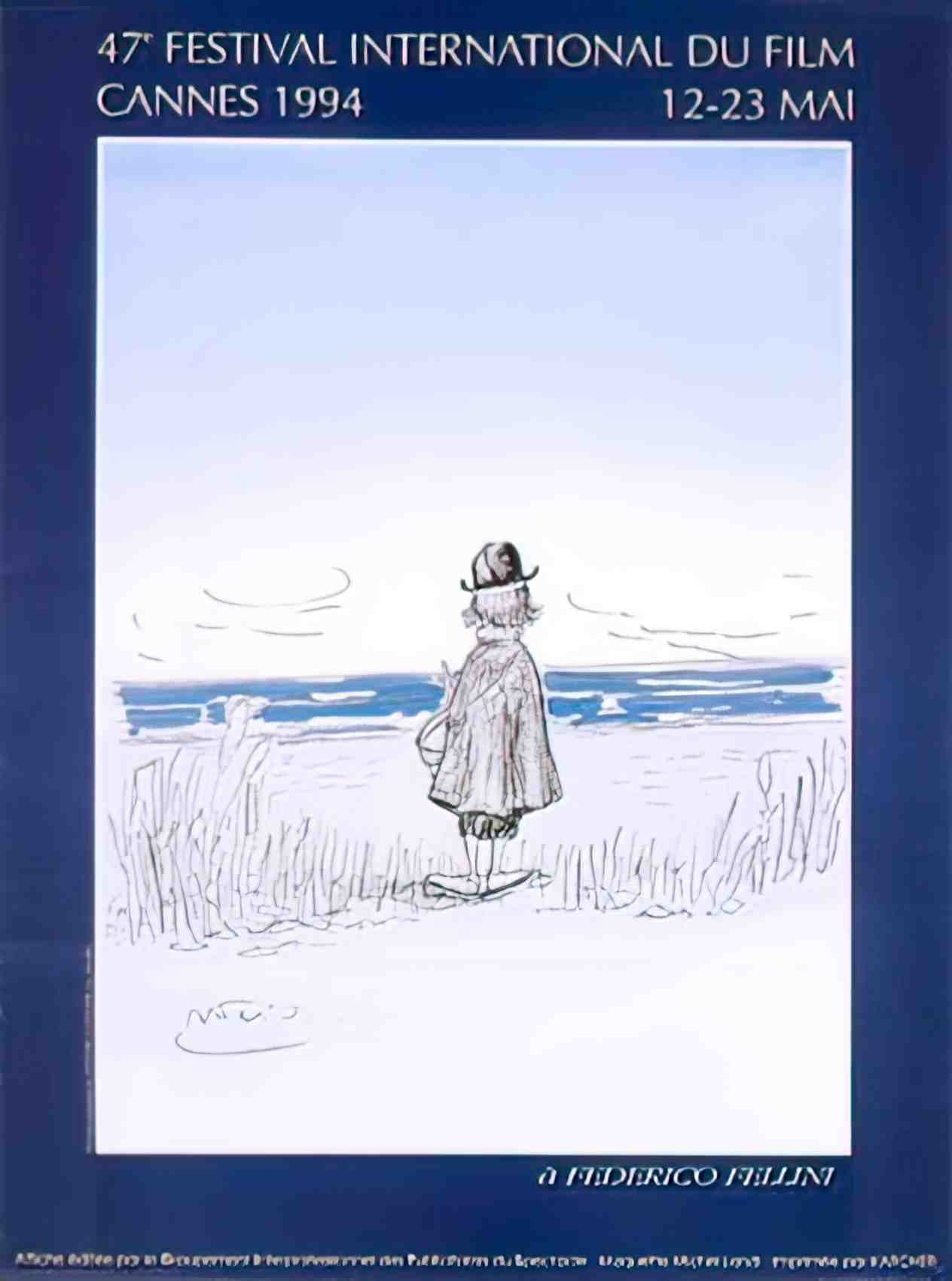 festival cannes 1994 B Advert A4 Photo Print