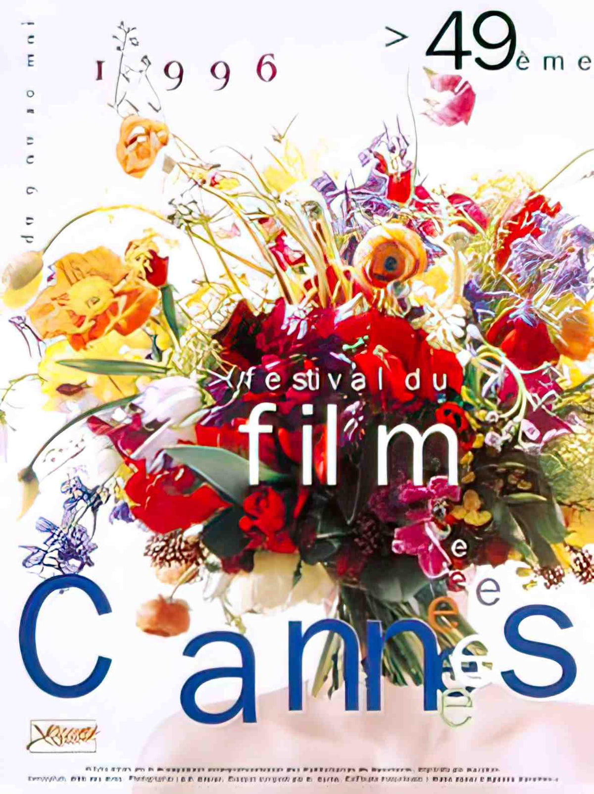 festival cannes 1996 Advert A4 Photo Print