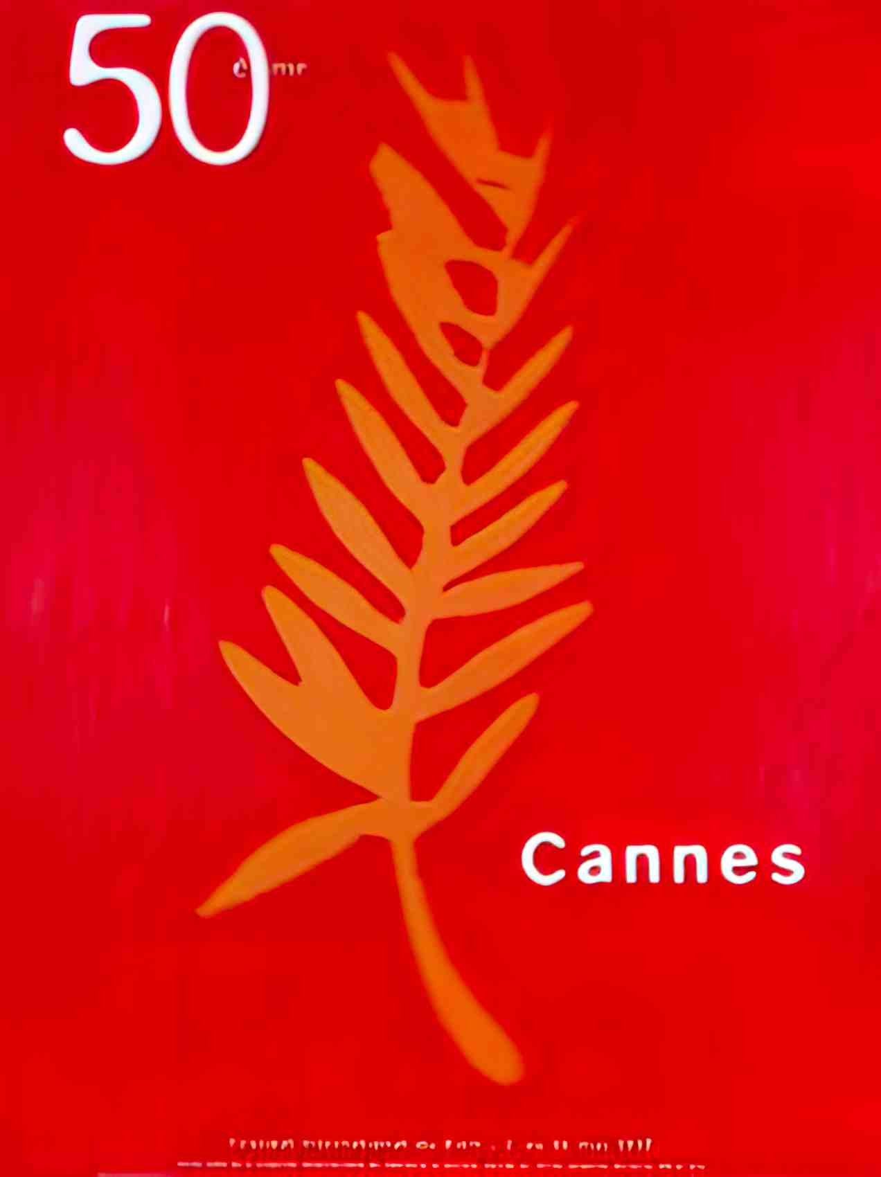 festival cannes 1997 Advert A4 Photo Print
