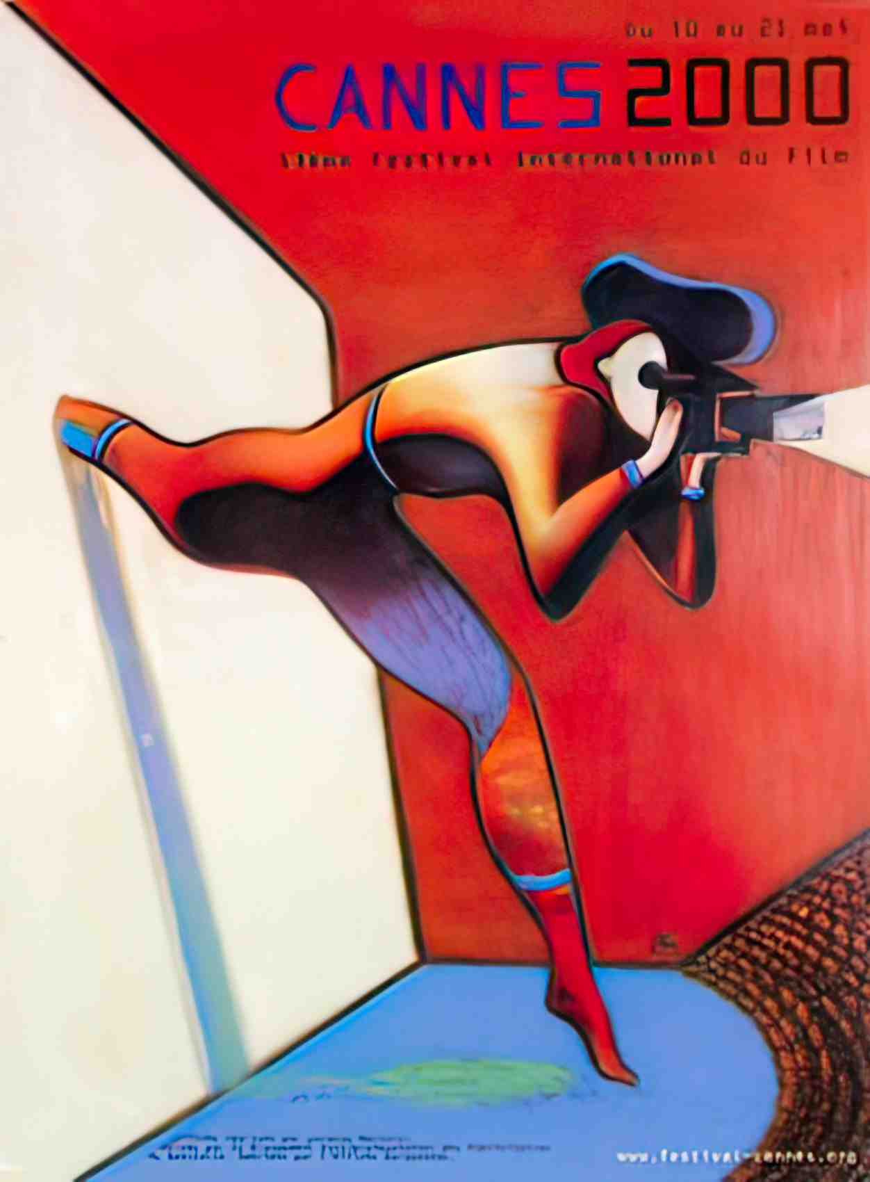 festival cannes 2000 Advert A4 Photo Print
