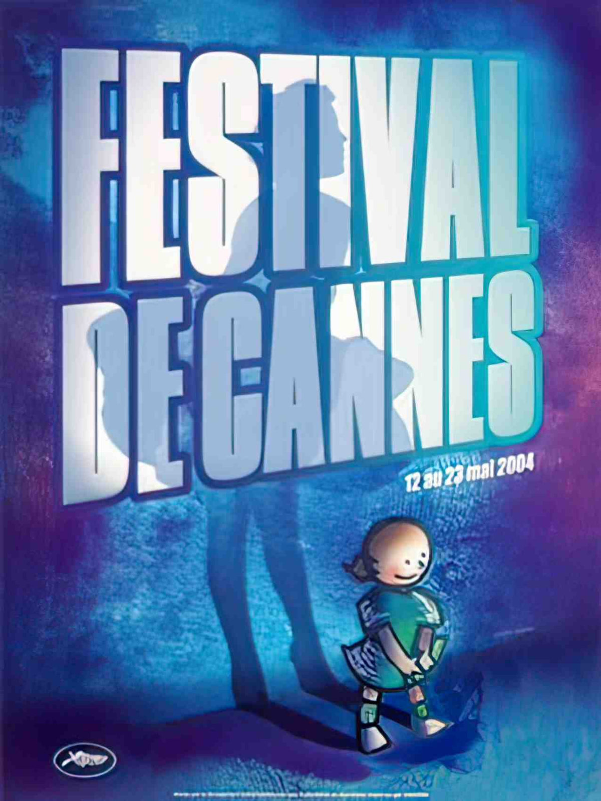 festival cannes 2004 Advert A4 Photo Print