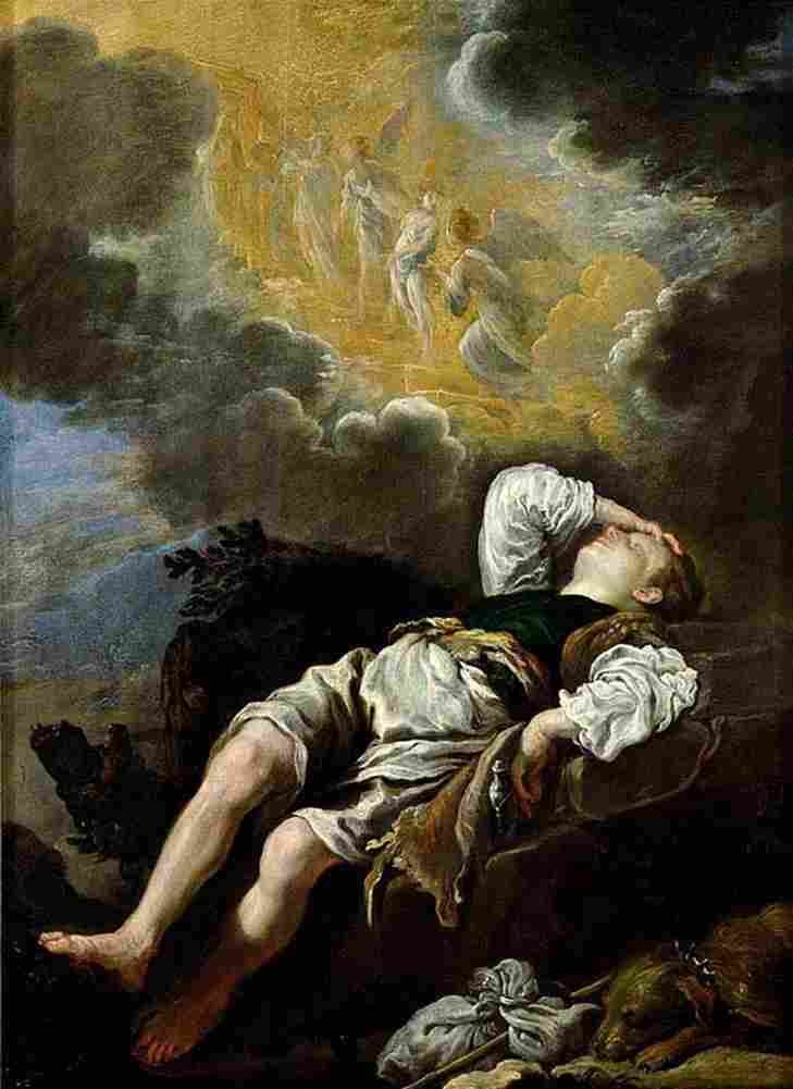 fet Jacobs Dream of the Ladder Art A4 Photo Print