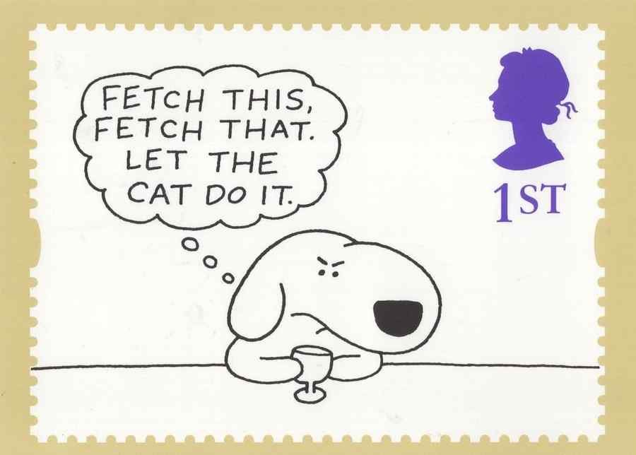 fetch this fetch that comic dog art charles barsotti 161394 A4 Photo Print