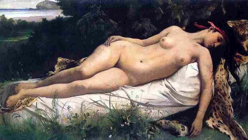 feu Dormant Nymph Art A4 Photo Print
