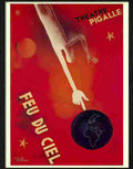feu du ciel theatre pigalle jean carlu 1929 Advert A4 Photo Print