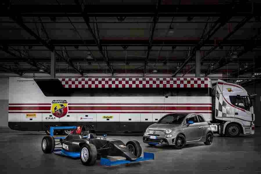 fiat f595 abarth 2021 7136 5 Car A4 Photo Print