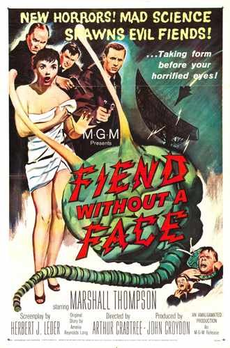 fiend without face  01 film star poster A4 Photo Print