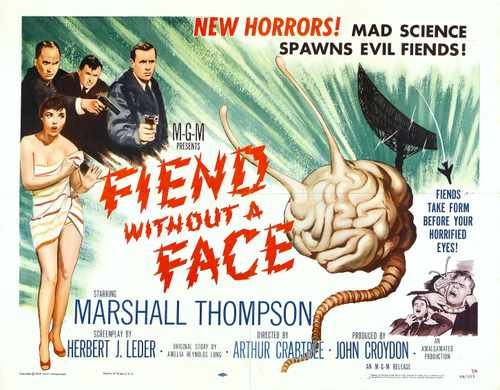 fiend without face  02 film star poster A4 Photo Print