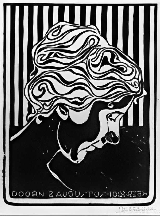 fiet van stolk mc escher 1918 A4 Photo Print