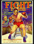 fight stories boxing 1940 Advert A4 Photo Print