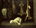 figueira still life with lamb and game pieces Art A4 Photo Print