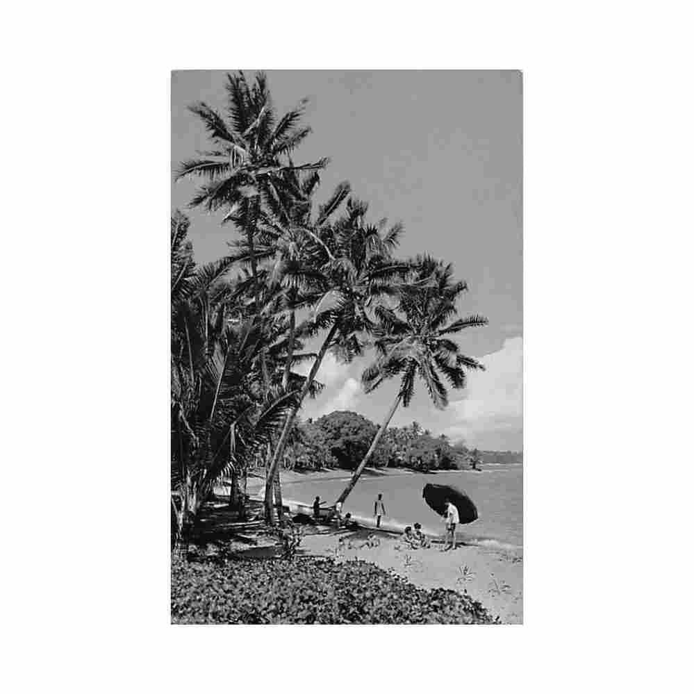 fiji korolevu beach stinsons ltd 1030 Vintage A4 Photo Print