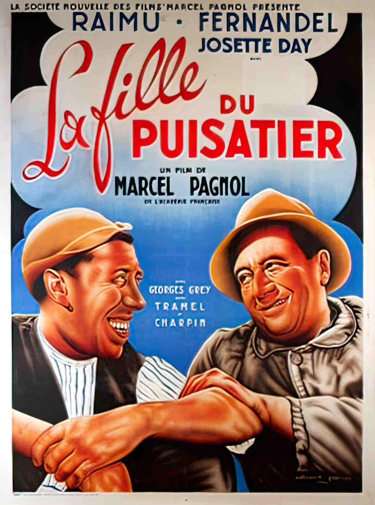 fille du puisatier la R Advert A4 Photo Print