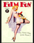 film fun pin up 1937 Advert A4 Photo Print