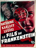 fils de frankenstein belge Advert A4 Photo Print