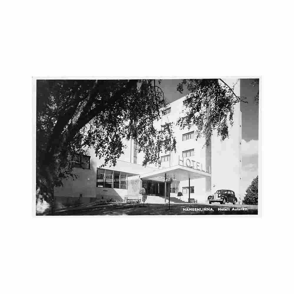 finland hameenlinna hotelli aulanko Vintage A4 Photo Print