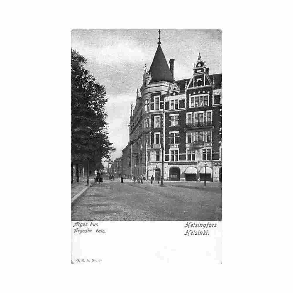 finland helsinki argos in talo g k a 26 Vintage A4 Photo Print