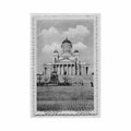 finland helsinki helsingin tuomiokirkko suurkirkko martougin 9 Vintage A4 Photo Print