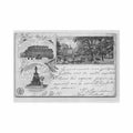 finland helsinki litho year 1897 f tilgmann Vintage A4 Photo Print