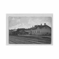 finland karkku railway station see reverse for condition Vintage A4 Photo Print