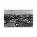 finland oulu aerial view karhumaki Vintage A4 Photo Print