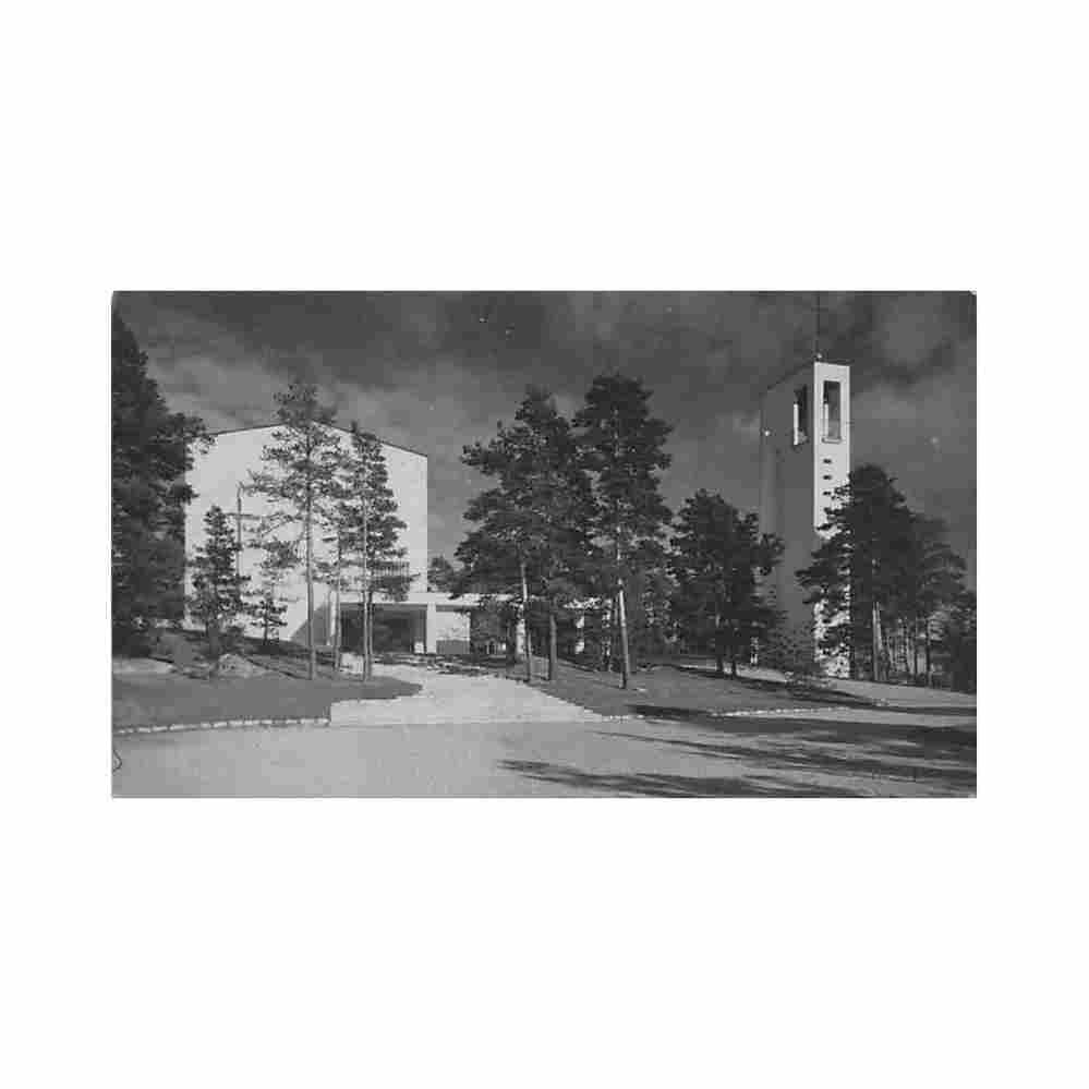 finland turku church bewex Vintage A4 Photo Print