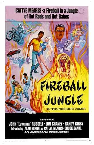 fireball jungle  01 film star poster A4 Photo Print