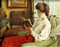 fisc A Good Book Art A4 Photo Print
