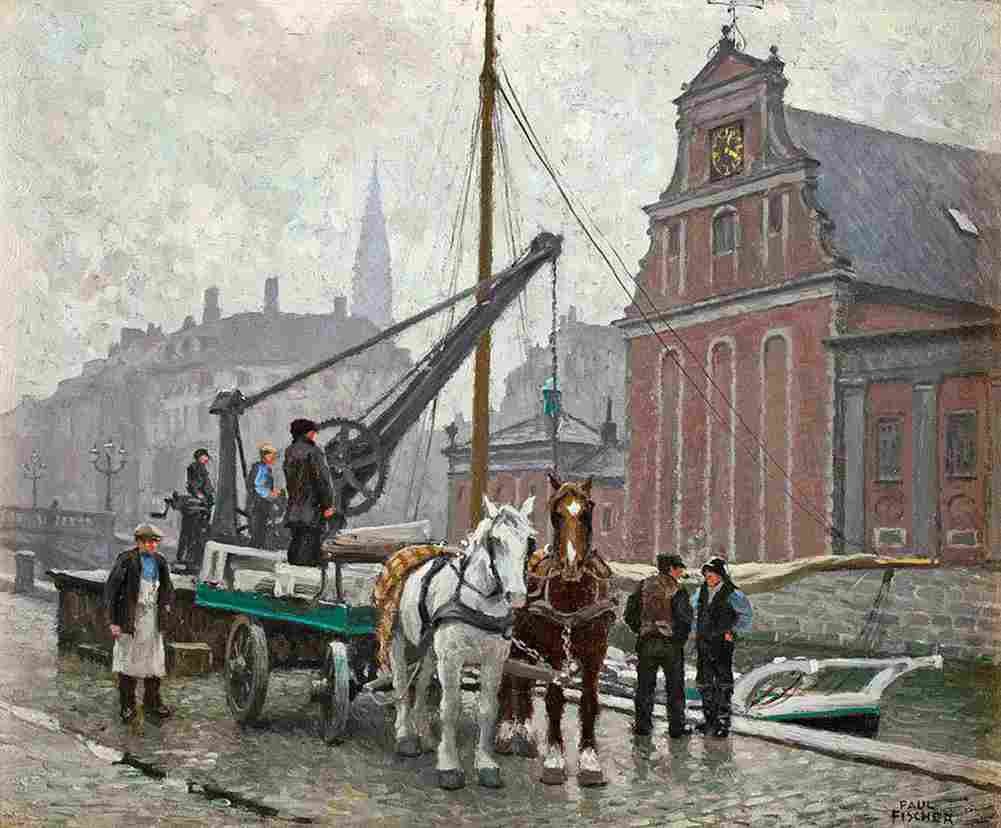 fisc By Holmens Church Art A4 Photo Print