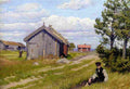 fisc Farmyard Art A4 Photo Print