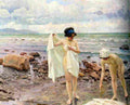 fisc The Bathers Art A4 Photo Print