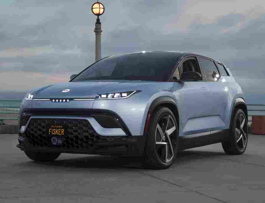 fisker ocean 2021 7211 7 Car A4 Photo Print