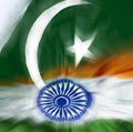 flags pakistan india Flags1980s A4 Photo Print