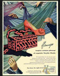 flamingo handbag advert vinylite 2 Advert A4 Photo Print
