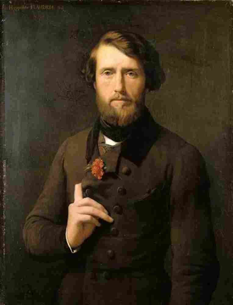 flandrin count felix d arjuzon Art A4 Photo Print