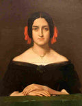flandrin madame oudine Art A4 Photo Print