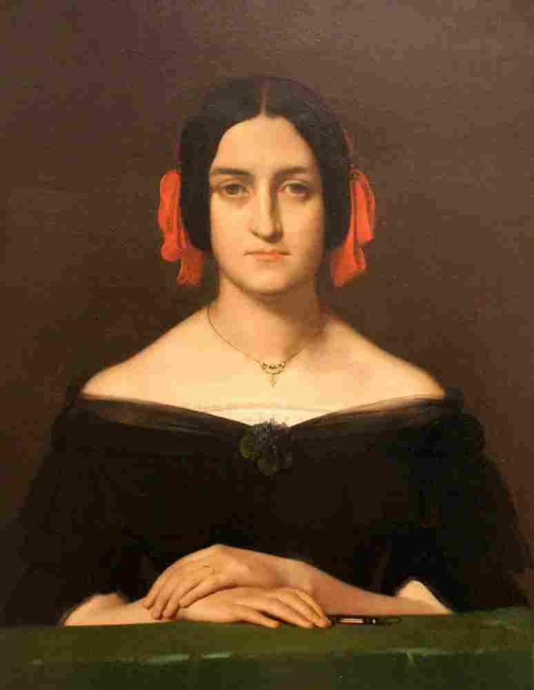 flandrin madame oudine Art A4 Photo Print