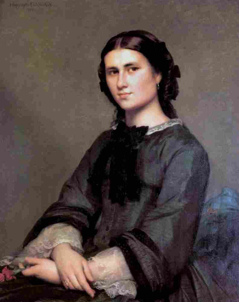 flandrin mlle mathilde maison Art A4 Photo Print
