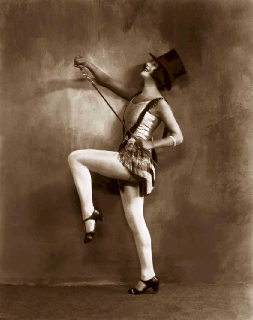 flapper dance ropeVintage 20th Century 1900s A4 Photo Print
