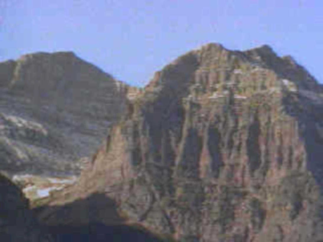 flathead mountains range1980s 1990s A4 Photo Print