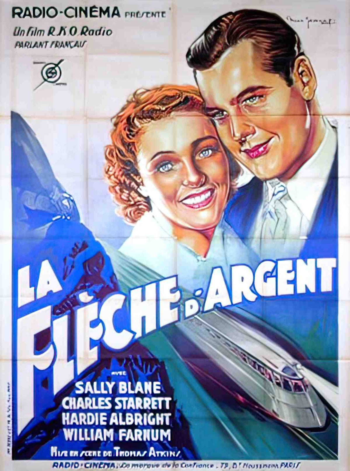 fleche d argent la Advert A4 Photo Print